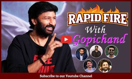 Rapid Fire With Gopichand Prabhas BHIMAA Fun Interview Priya