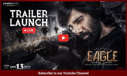 LIVE Eagle Trailer Launch Event LIVE Ravi Teja Anupama Kavya