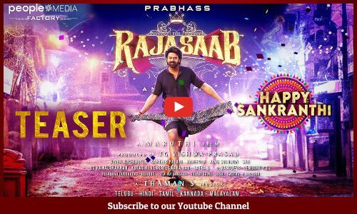 Raja Saab Movie Teaser | Prabhas | Maruthi | Malavika Mohanan | Thaman ...