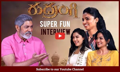 Rudrangi Movie Team Super Fun Interview | Jagapathi Babu | Mamta ...