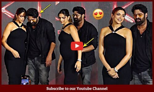 Prabhas And Deepika Padukone Cute Conversation At Kalki 2898 AD Pre ...