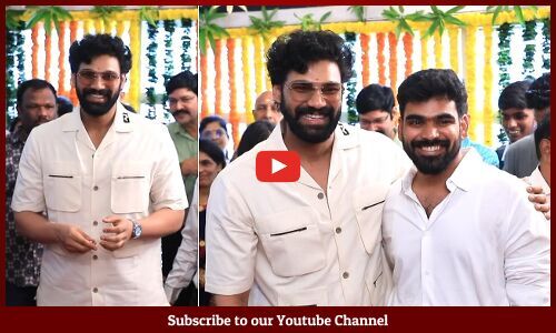 Bellamkonda Sai Sreenivas Visuals @ BSS 11 New Movie Opening Pooja ...