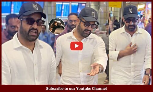 NTR Stylish Look Spotted At Airport | Jr NTR Reached Mumbai For #War2 ...