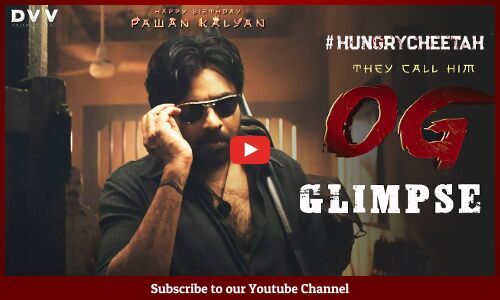 Hungry Cheetah - OG Glimpse | Pawan Kalyan | Sujeeth | Priyanka Mohan ...